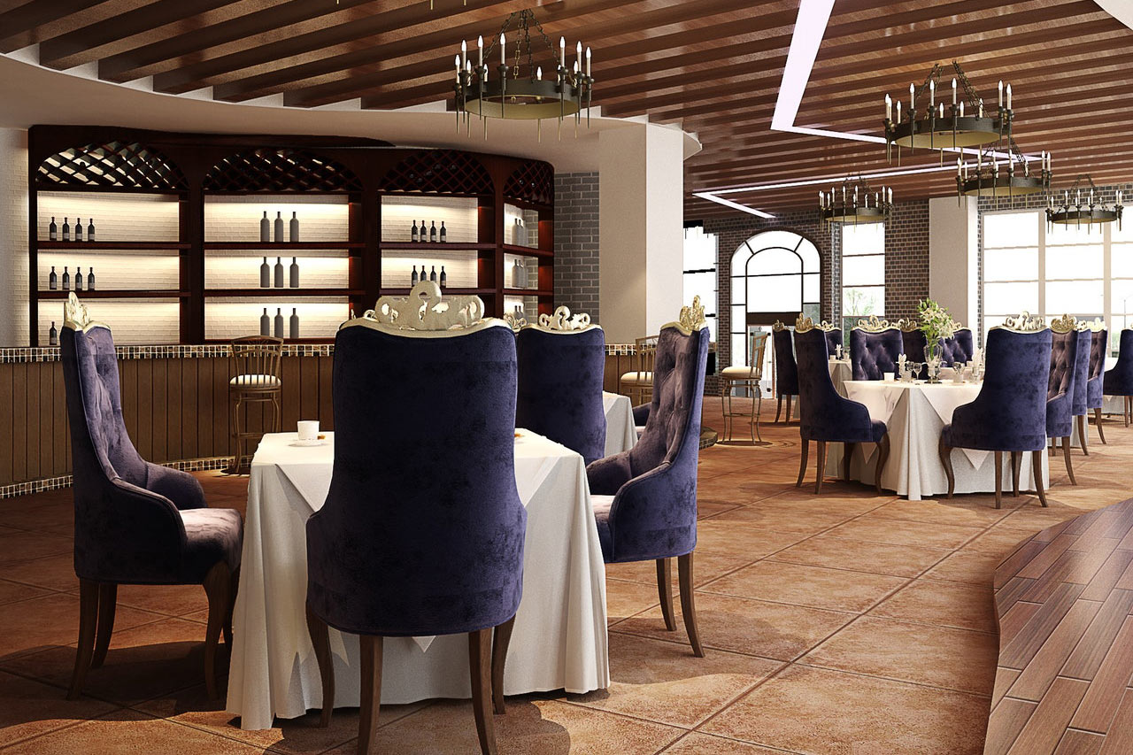 Table & Ember Restaurant interior